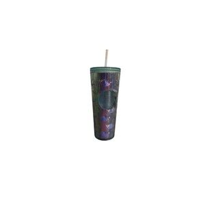 Starbucks Green and Purple Iridescent 24 oz Cold Cup from 2022